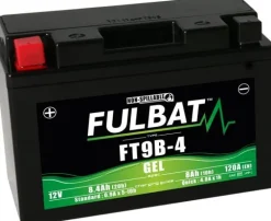 Akumulator żelowy FULBAT YT9B-4 (bezobsługowy)