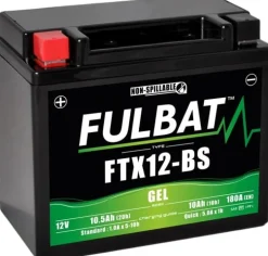 Akumulator żelowy Fulbat YTX12-BS (bezobsługowy)