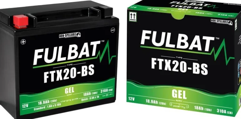 Akumulator żelowy Fulbat YTX20-BS (bezobsługowy)