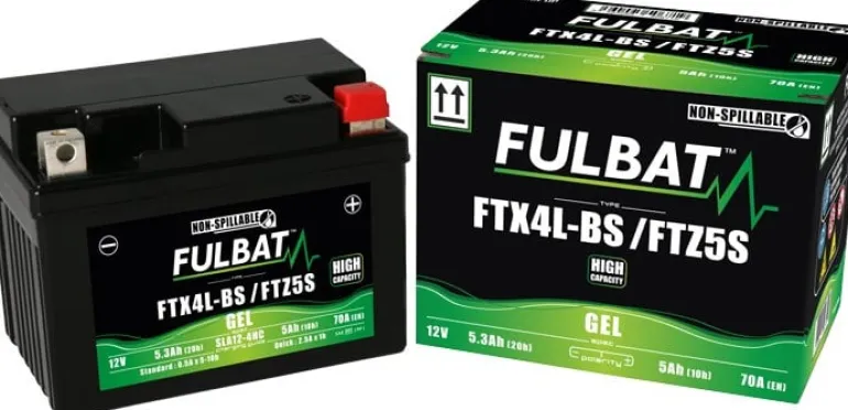 Akumulator żelowy Fulbat YTX4L-BS (bezobsługowy)