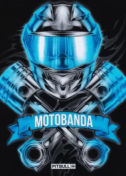 Bluza z kapturem Motobanda x Pitbull Chrome