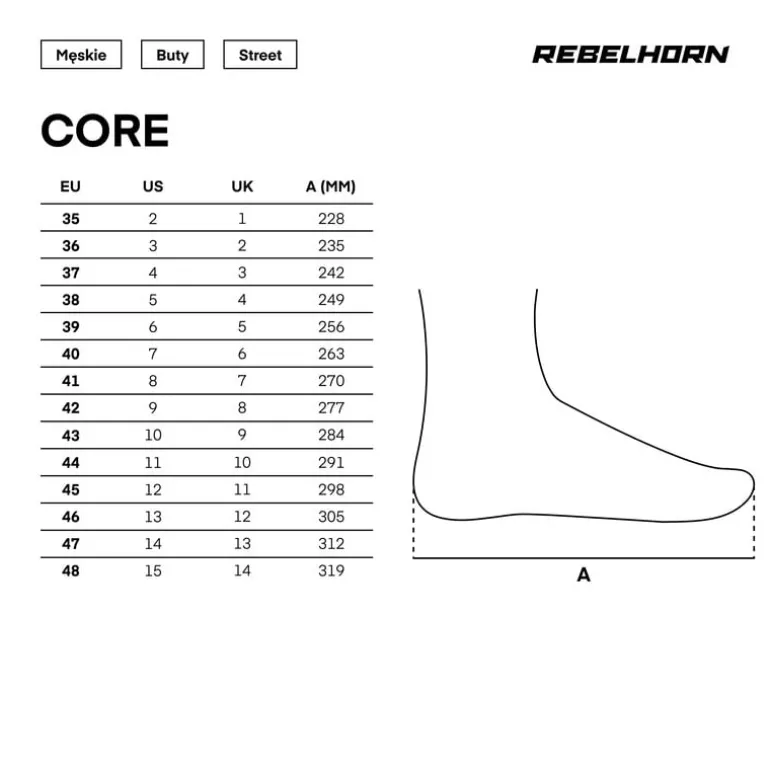 Buty Rebelhorn Core WP