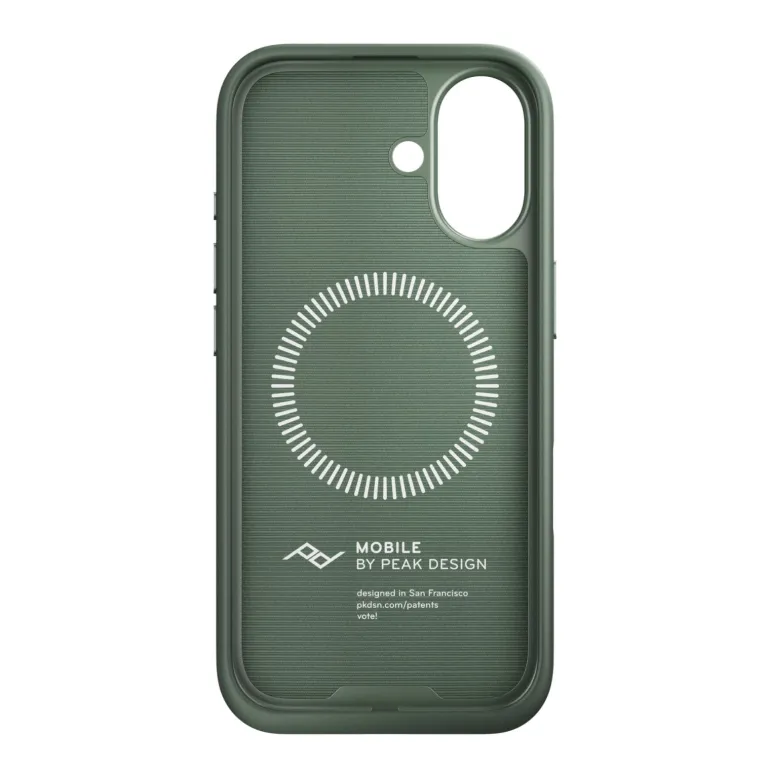 Etui na telefon Peak Design Everyday Fabric Case Szarozielone