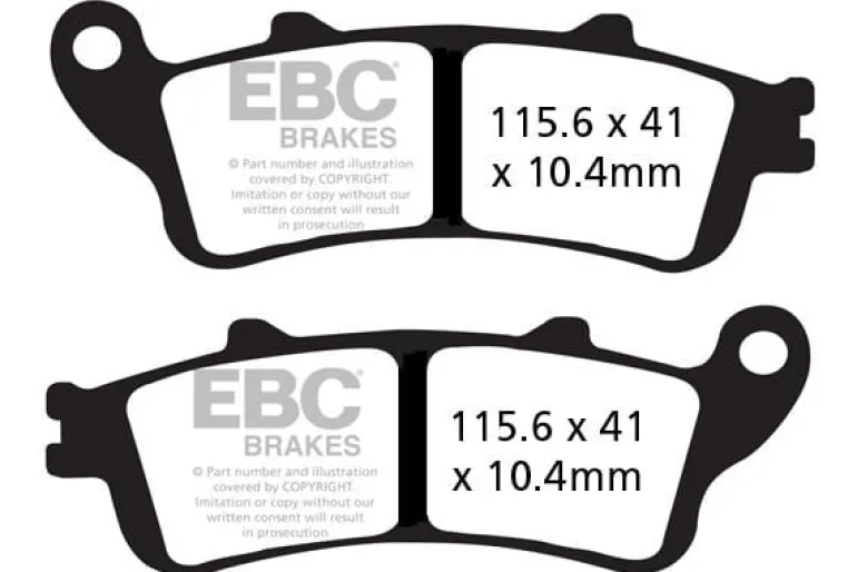 Klocki hamulcowe EBC FA261/2