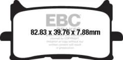 Klocki hamulcowe EBC FA679