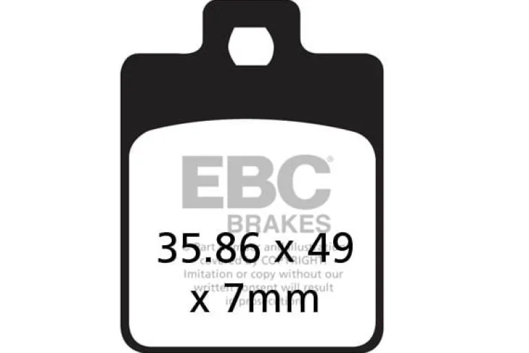 Klocki hamulcowe EBC SFA260 skuterowe
