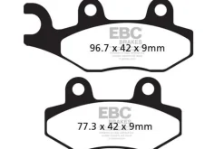 Klocki hamulcowe EBC SFA228 skuterowe