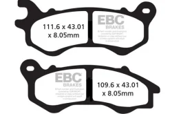 Klocki hamulcowe EBC SFA603 skuterowe