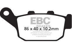 Klocki hamulcowe EBC SFA140 skuterowe