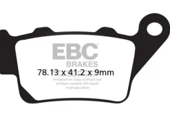 Klocki hamulcowe EBC SFA213 skuterowe