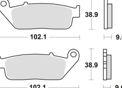 Klocki Hamulcowe TRW MCB677