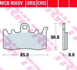 Klocki Hamulcowe TRW MCB856