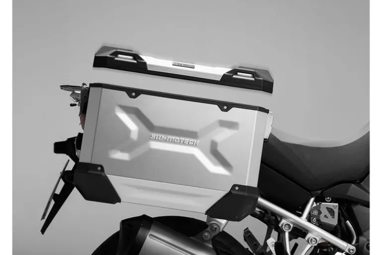 Kufer Boczny Na Prawą Stronę Sw-Motech Trax Adv Silver 45L (L)