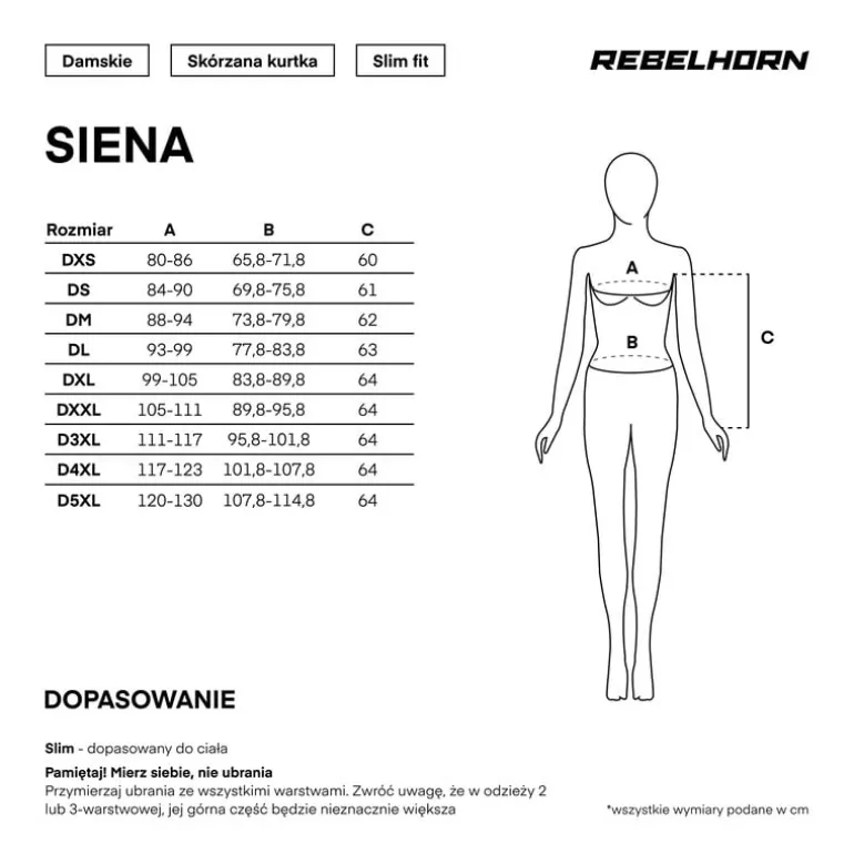 Kurtka skórzana Rebelhorn Siena Lady