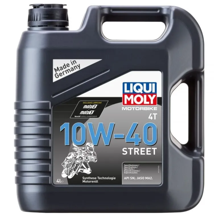 LIQUI MOLY Olej silnikowy półsyntetyczny do motocykli 10W40 Street 4T