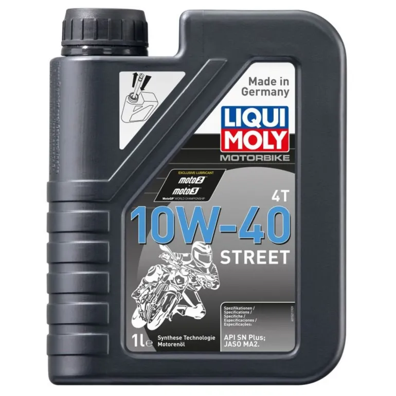 LIQUI MOLY Olej silnikowy półsyntetyczny do motocykli 10W40 Street 4T