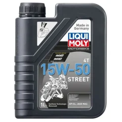 LIQUI MOLY Olej silnikowy półsyntetyczny do motocykli 15W50 Street 4T
