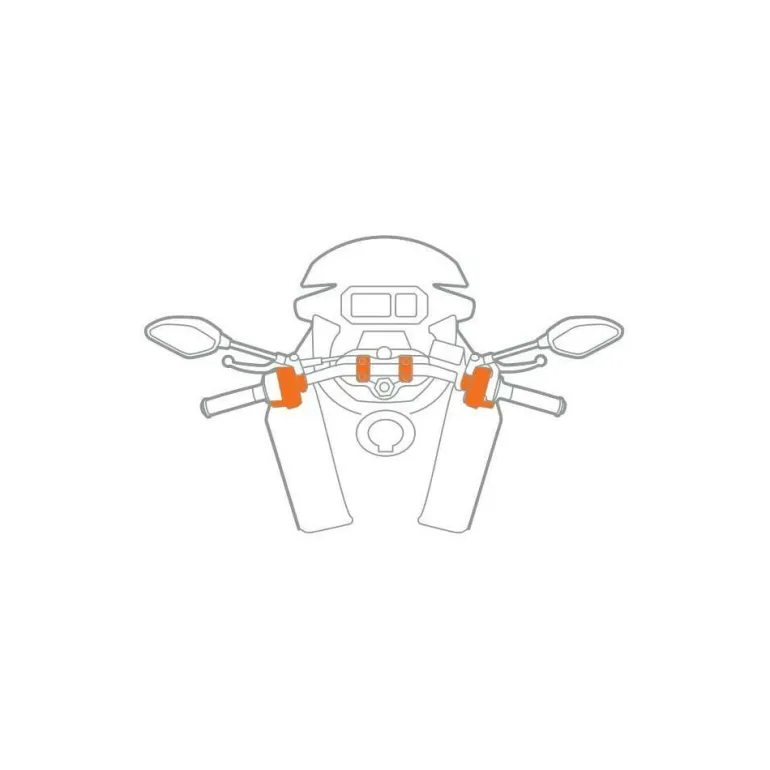 Mocowanie na wsporniku kierownicy, sprzęgła i hamulca Lampa Titan Opti M6 Pro