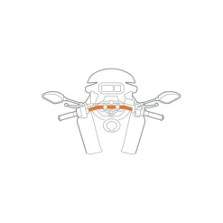 Mocowanie typu U na kierownicy LAMPA Titan Opti U Type Pro