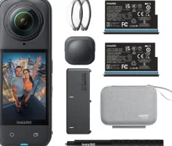 Motocyklowy zestaw kamery Insta360 X5 Essentials Bundle