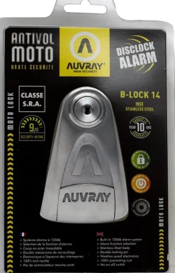 Nierdzewna Blokada Na Tarczę Z Alarmem Auvray B-lock 14