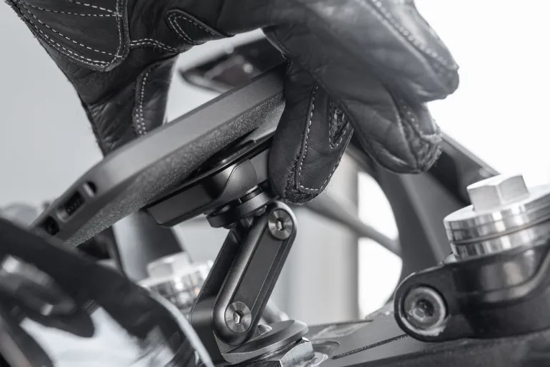 Peak Design Uchwyt Motocyklowy Do Telefonu Na Główkę Ramy - Czarny