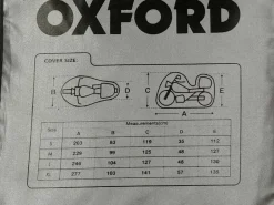 Pokrowiec Wodoodporny na Motocykl Oxford Aquatex