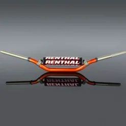 Renthal Kierownica 1,1/8 Cala (28,6mm) Mx Twinwall 994 Kolor Pomarańczowy Z Gąbką