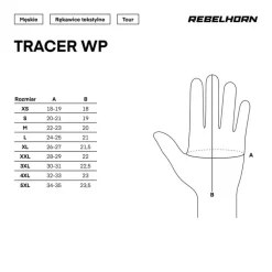 Rękawice Rebelhorn Tracer WP