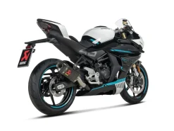 Tłumik Akrapovič Slip-On Line CF Moto NK450/SR 450