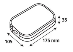 Uniwersalny futerał na smartfon LAMPA Opti Case